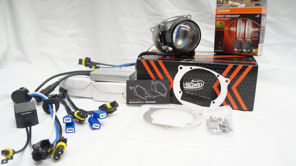 1993-1998 Porsche 993 Micro D2S & Bi-LED Retrofit Kit